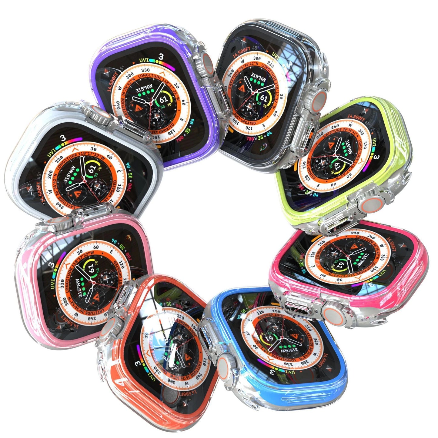 Color Pop Protective Bumper for Apple Watch