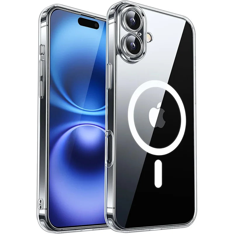 Magnetic MagSafe Armor Shockproof Case for iPhone (Wireless Charge)