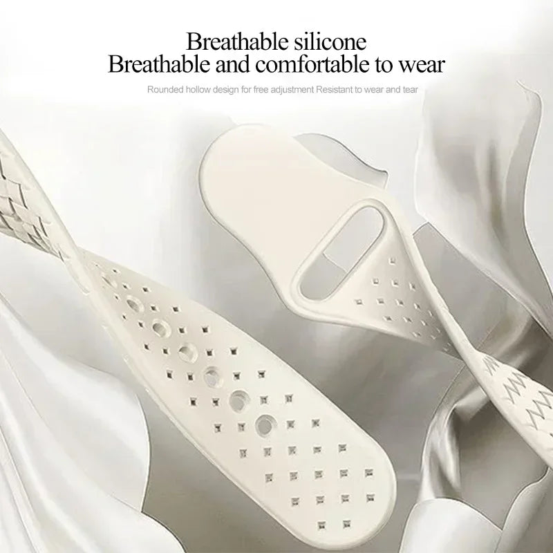 Aqua Weave Waterproof and Sweat-Proof Woven Silicone Band for Apple Watch