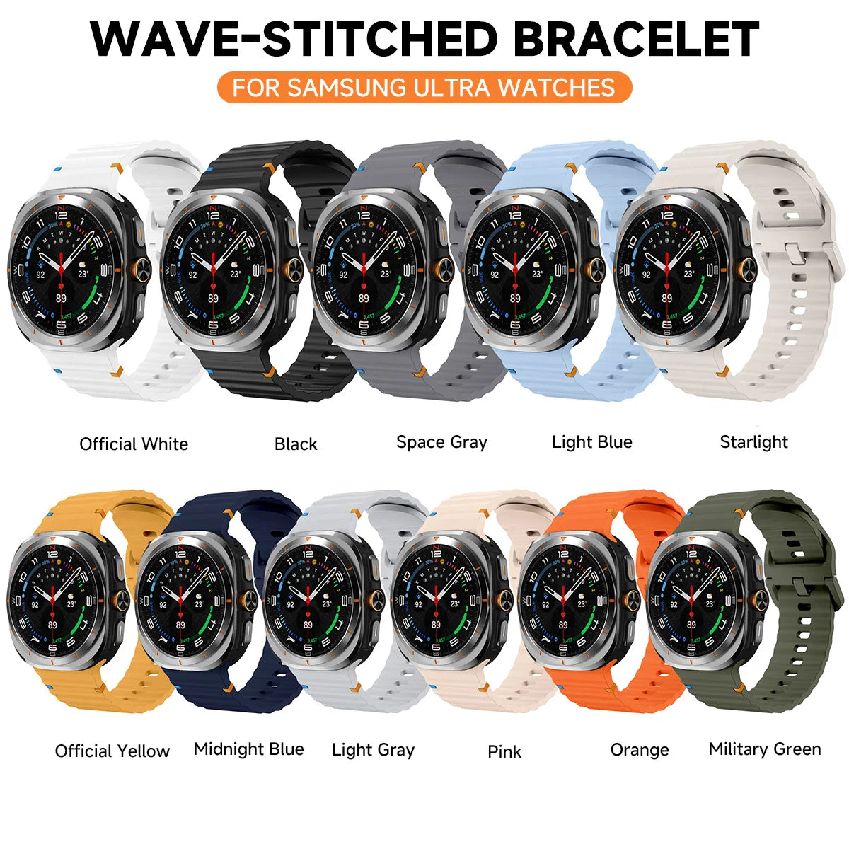 Pure Fit Silicone Band for Samsung Galaxy Watch