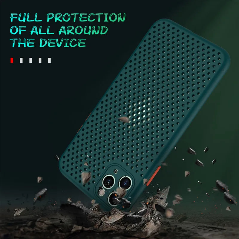 Cool Shell Heat-Control Soft Case for iPhone