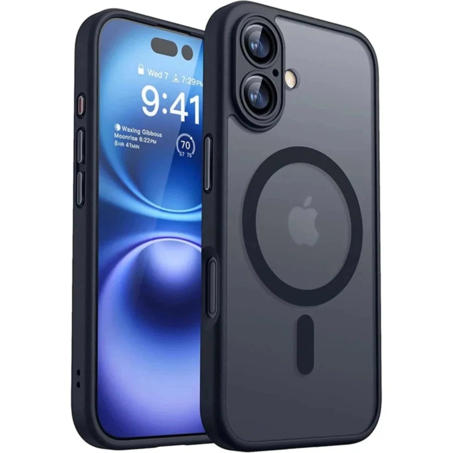 Magnetic MagSafe Armor Shockproof Case for iPhone (Wireless Charge)