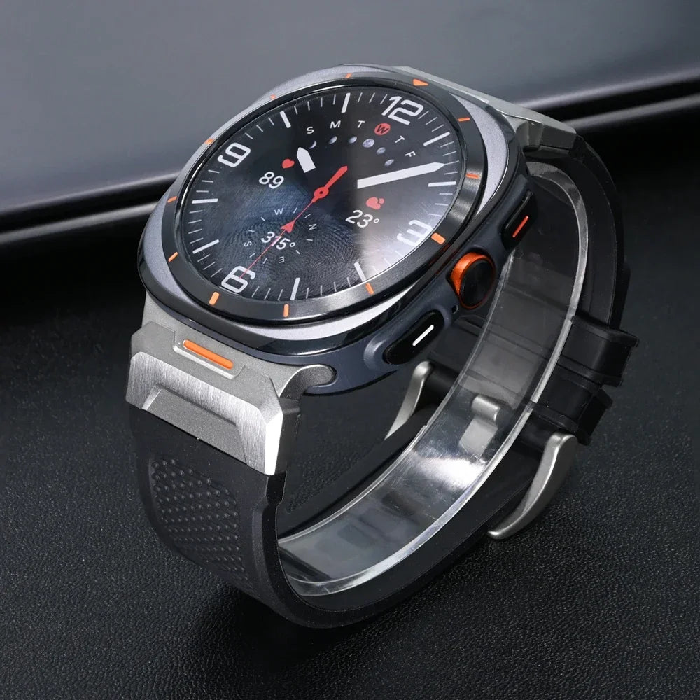 Soft Rubber Band for Samsung Galaxy Watch (Quick Fit No Gaps)