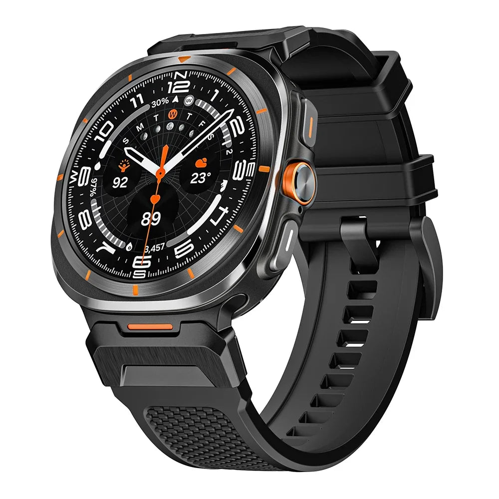 Soft Rubber Band for Samsung Galaxy Watch (Quick Fit No Gaps)