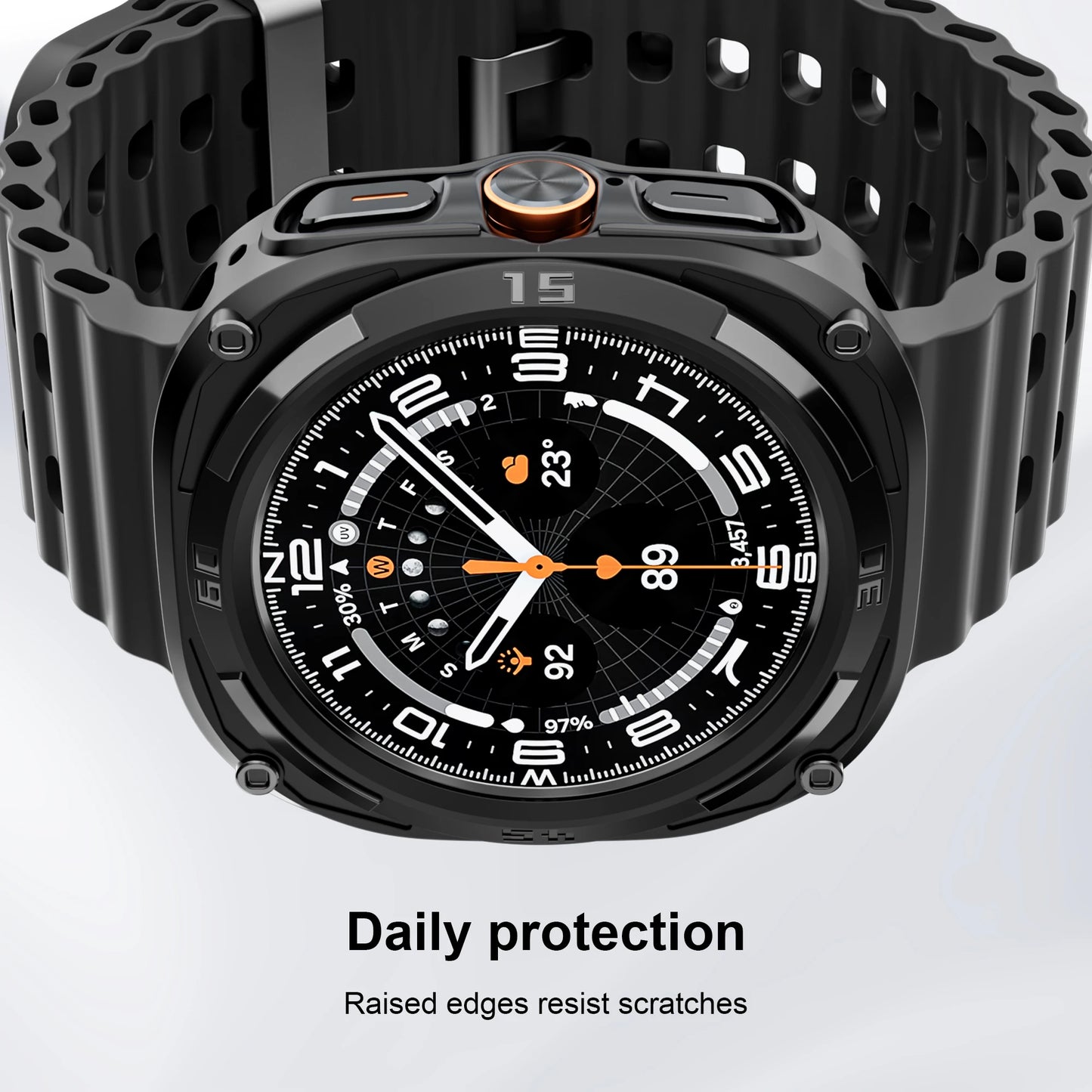 Shield Guard Bumper for Samsung Galaxy Watch 7 Ultra 47mm