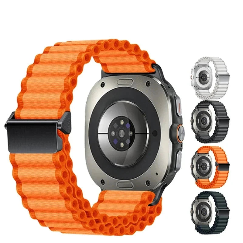 Alpine Grip Nylon Loop Strap for Samsung Galaxy Watch 7 Ultra 47mm