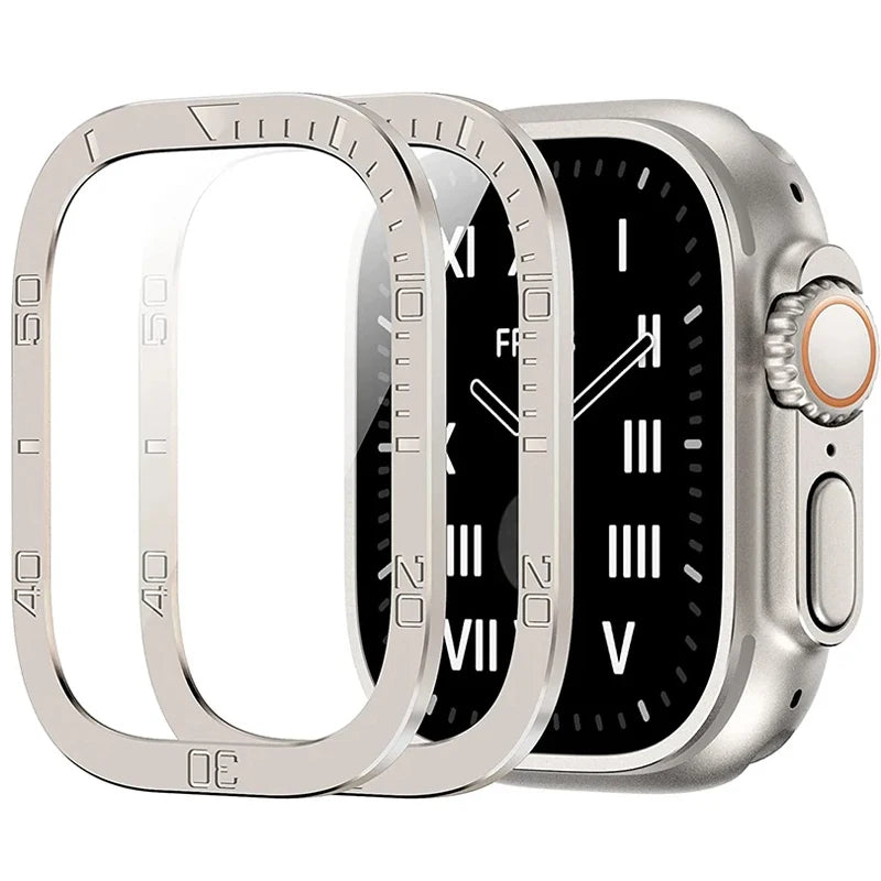 Bezel with Tempered Glass for Apple Watch Ultra 2 49mm
