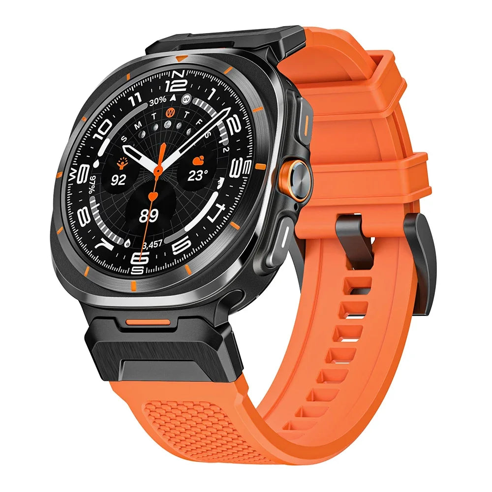 Soft Rubber Band for Samsung Galaxy Watch (Quick Fit No Gaps)