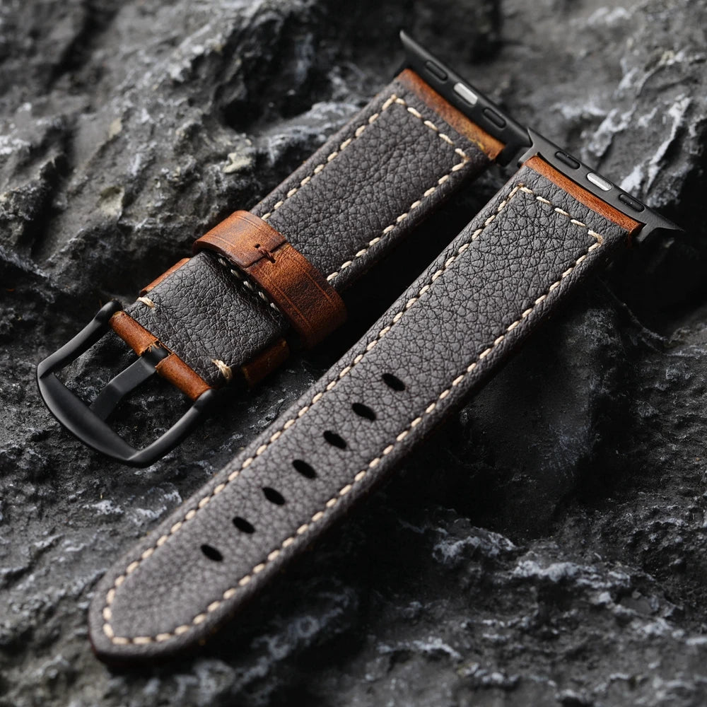Terra Craft Leather Band for Apple Watch