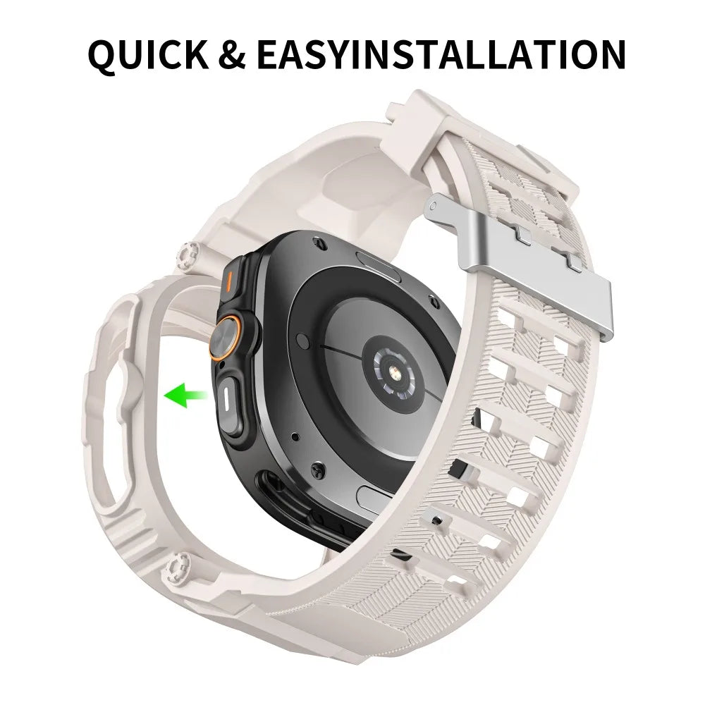 Gear Guard Bumper + Band All-in-One for Samsung Galaxy Watch 7 Ultra 47mm