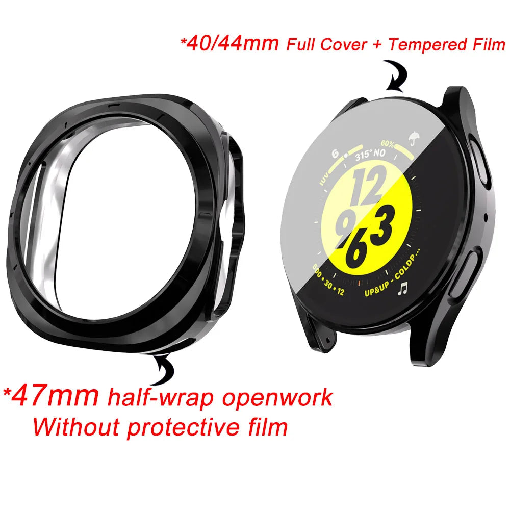 Aura Shield Electroplating Bumper for Galaxy Watch 7 Ultra