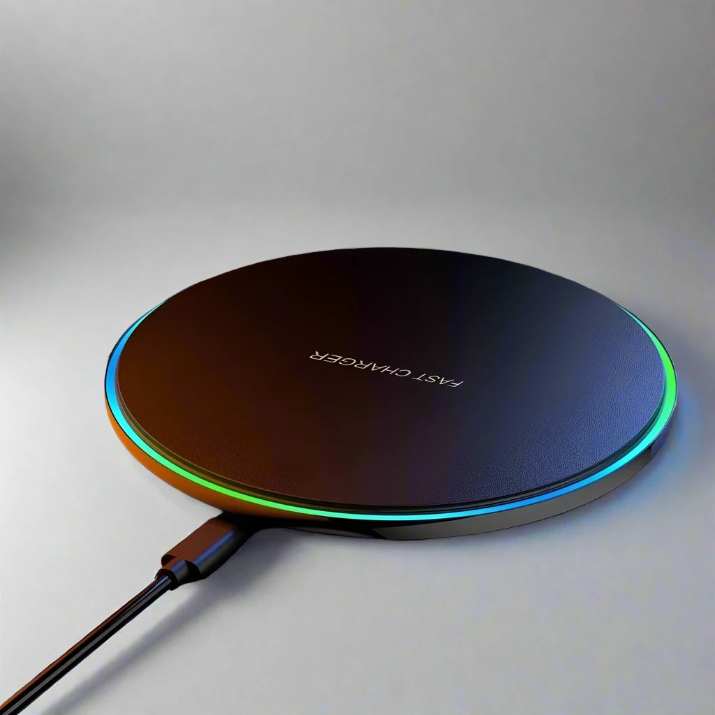 FlashGlow LED Fast Charging Pad