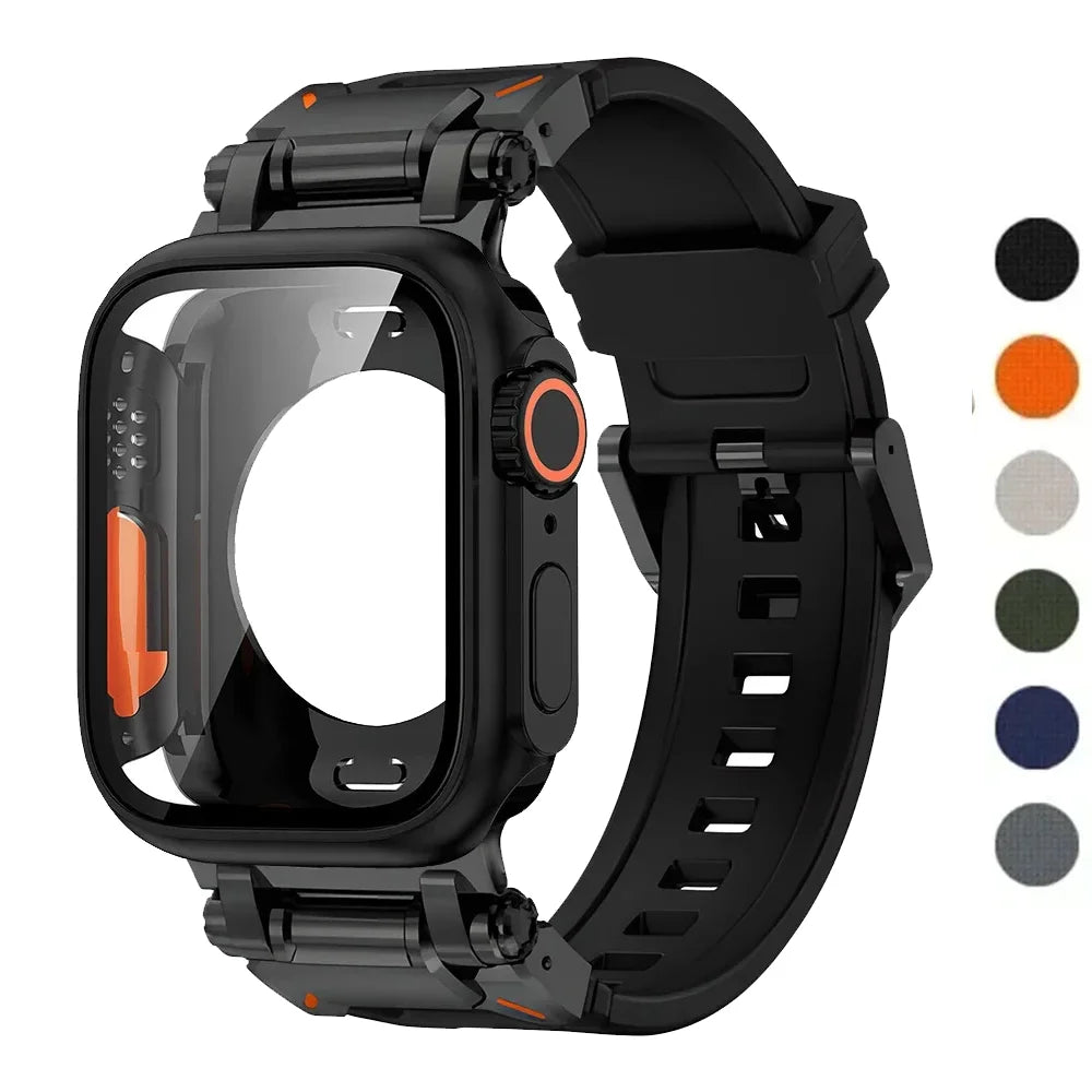Two Tone Soft Guard Strap & Case