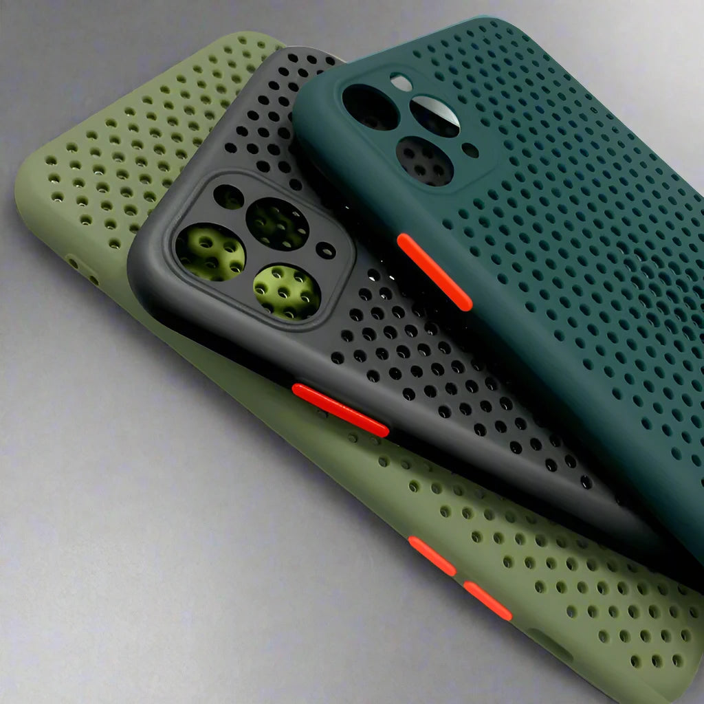 Cool Shell Heat-Control Soft Case for iPhone