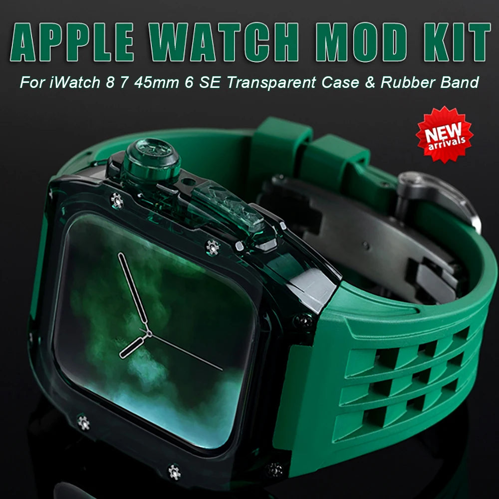 Crystal Clear Transparent Case Modification Kit