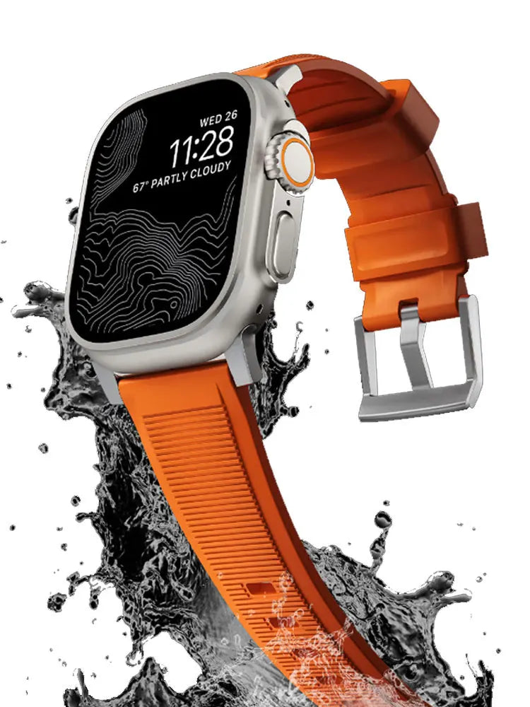 Flex Fit Modern Silicone Band for Apple Watch