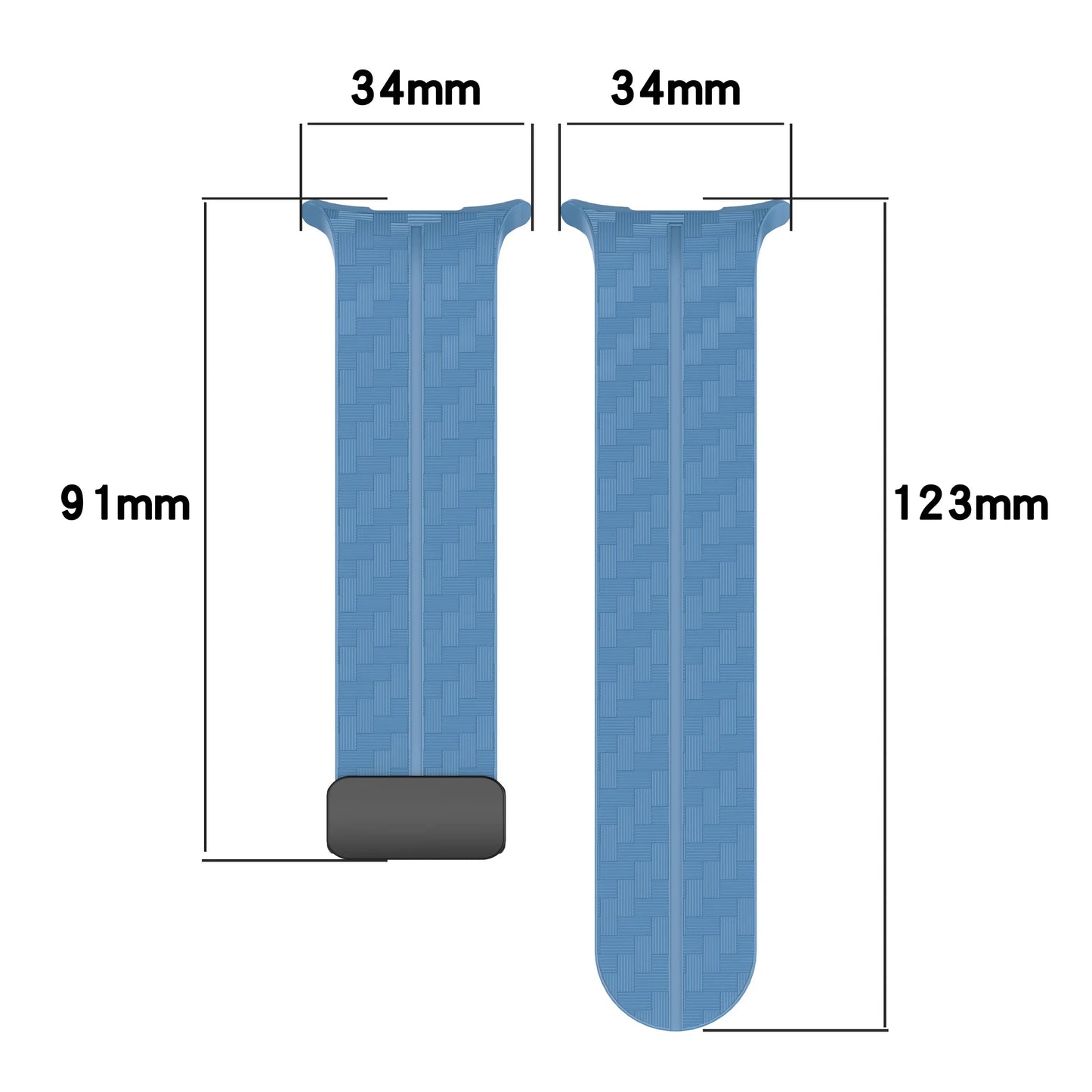 Colorful Carbon Fiber Pattern Band for Samsung Galaxy Ultra (Magnetic Clasp)