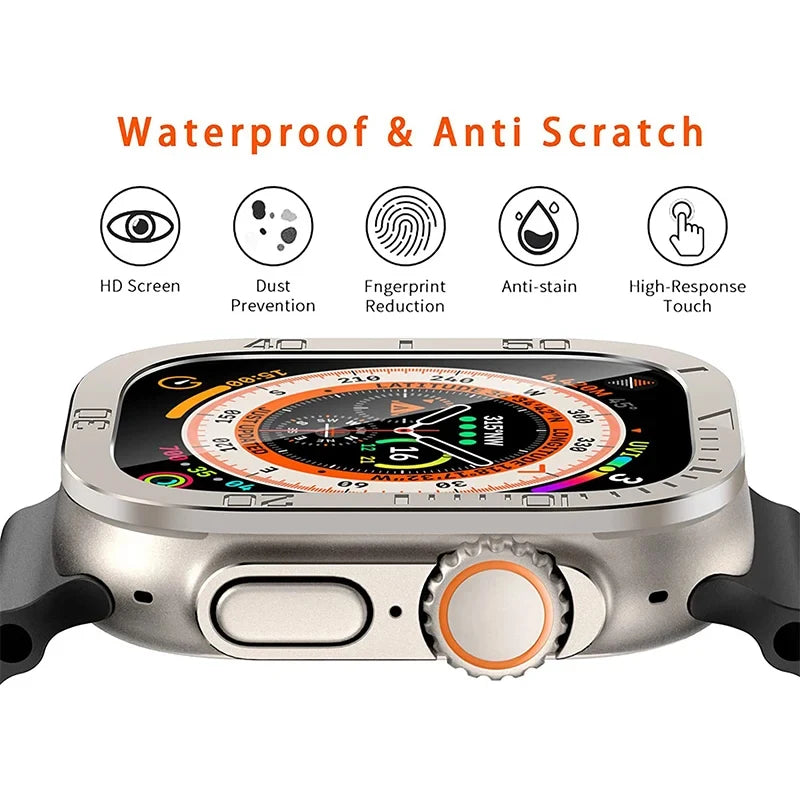 Bezel with Tempered Glass for Apple Watch Ultra 2 49mm