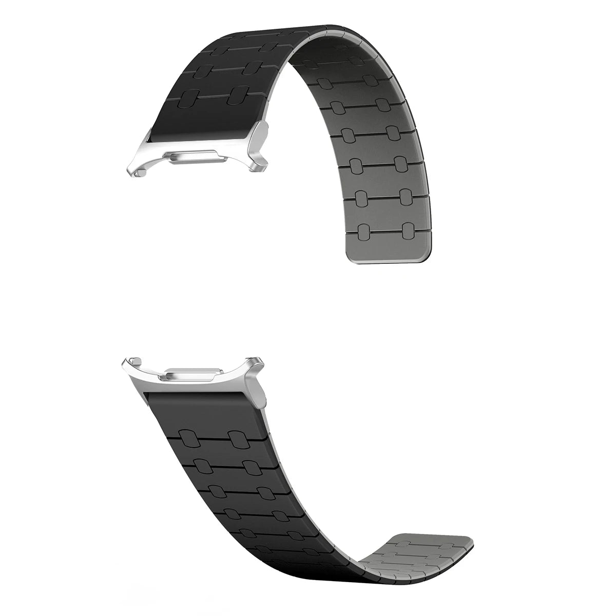 Magnet Flex Duo Silicone Band for Samsung Galaxy Watch 7 Ultra 47mm