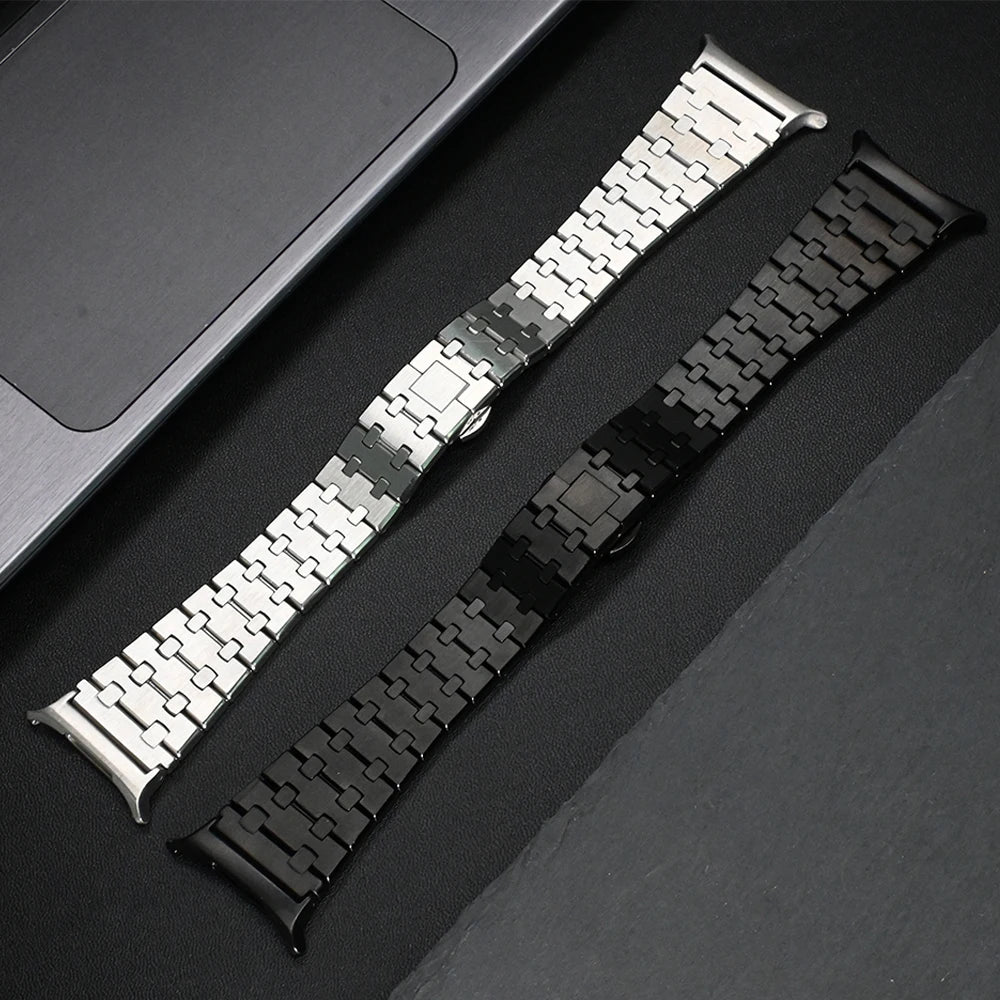 Chrono Curve Metal Band for Samsung Galaxy Watch Ultra