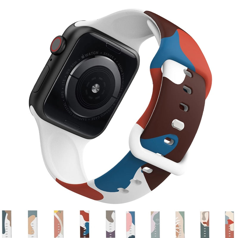 Camo Flex Band for Apple Watch