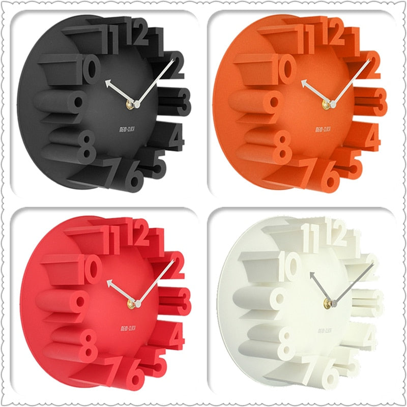 Dimensio 3D Highlight Wall Clock