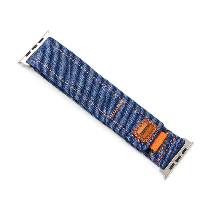 Denim Nylon Loop Band for Apple Watch