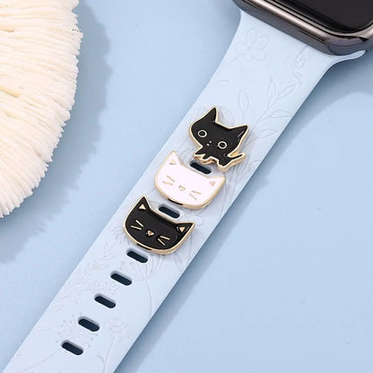 Purrfect Gold Charm for Smartwatch Band