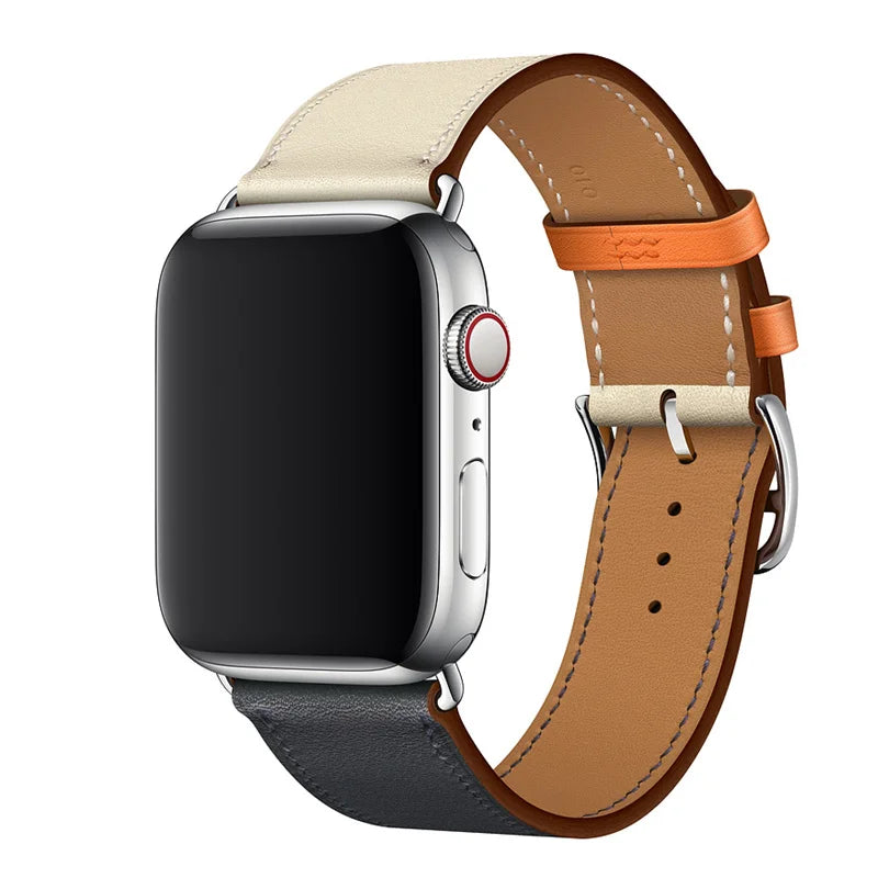 Minimalist Leather Band for Apple Watch