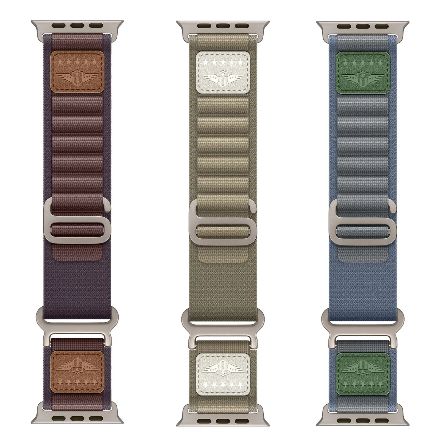 Alpine and Leather Detail Band for Apple Watch