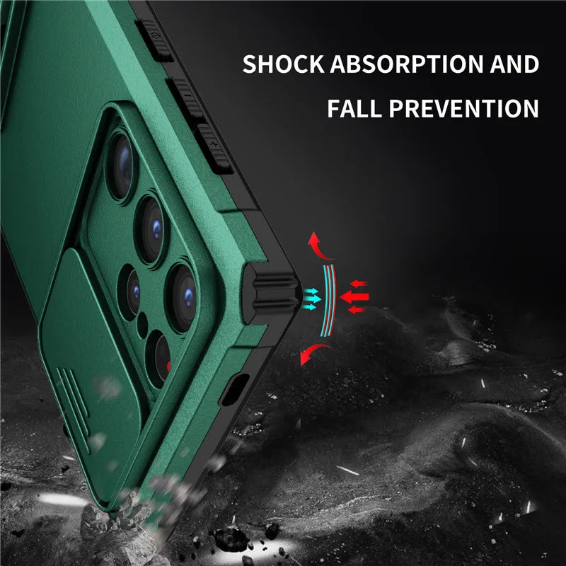 Rugged Armor Shockproof Phone Case for Samsung Galaxy