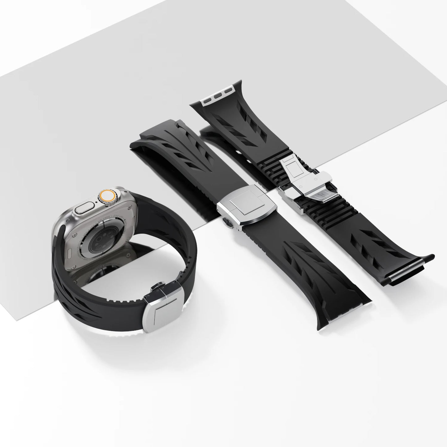 Metaluxe Silicone Band