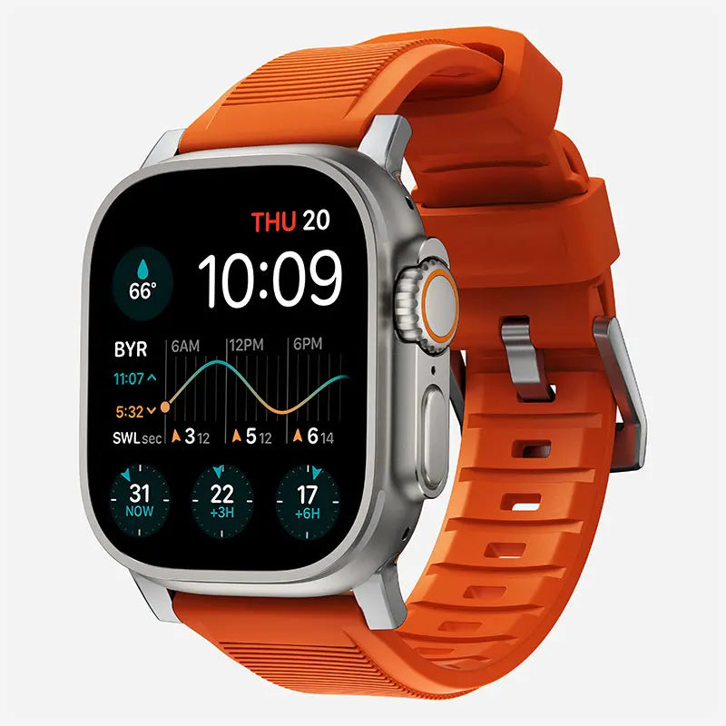 Modern Silicone Band for Apple Watch