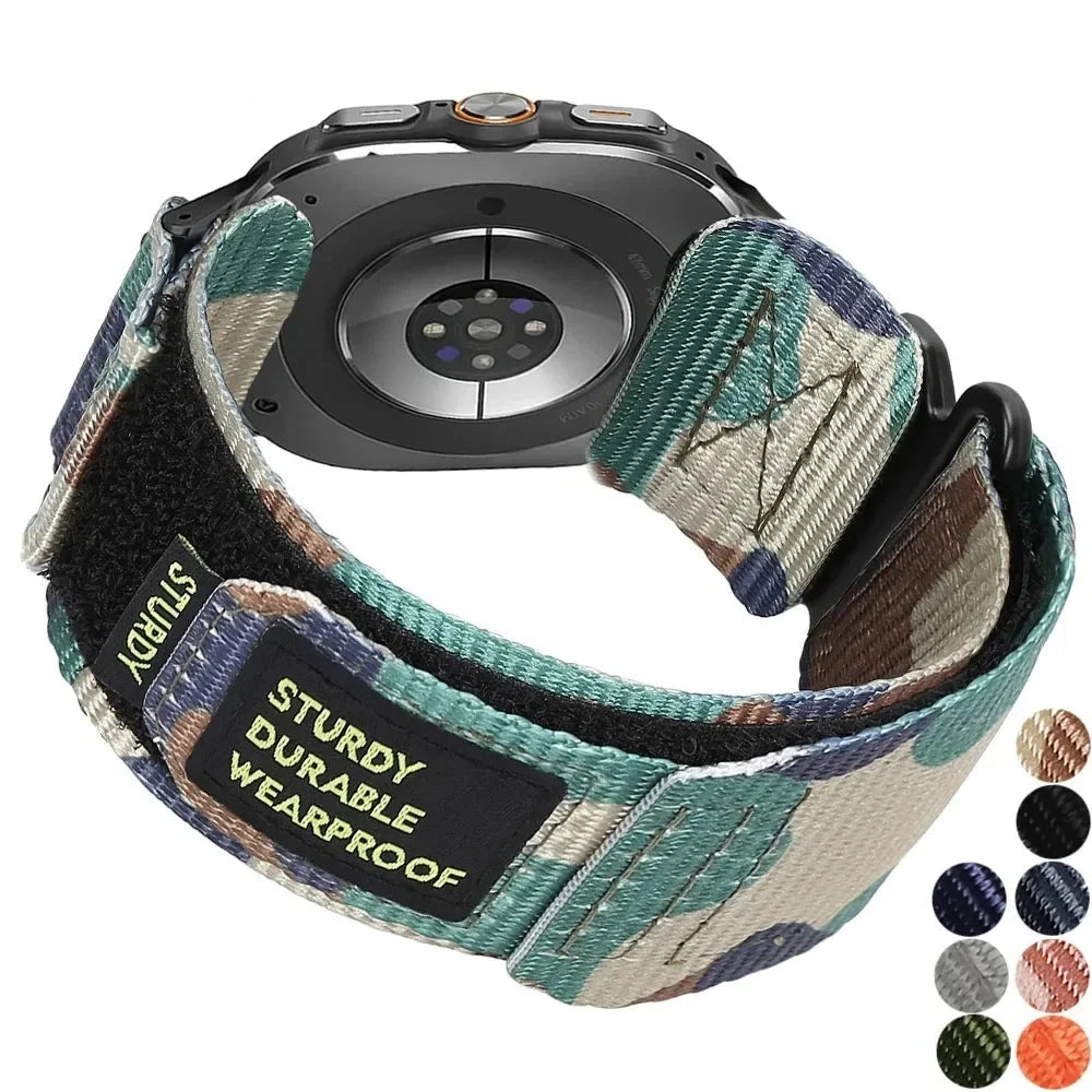 Tactical Band for Samsung Galaxy Watch 7 Ultra 47mm (No Gaps)