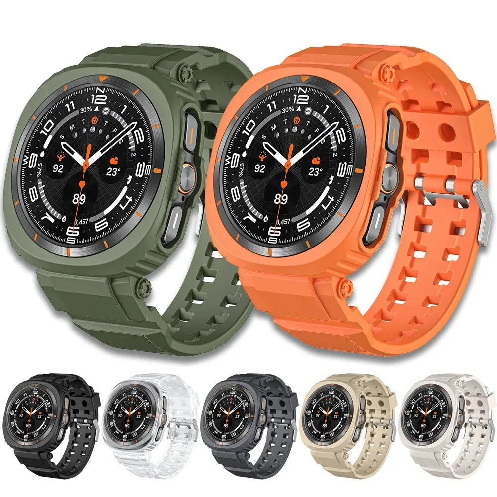 Gear Guard Bumper + Band All-in-One for Samsung Galaxy Watch 7 Ultra 47mm