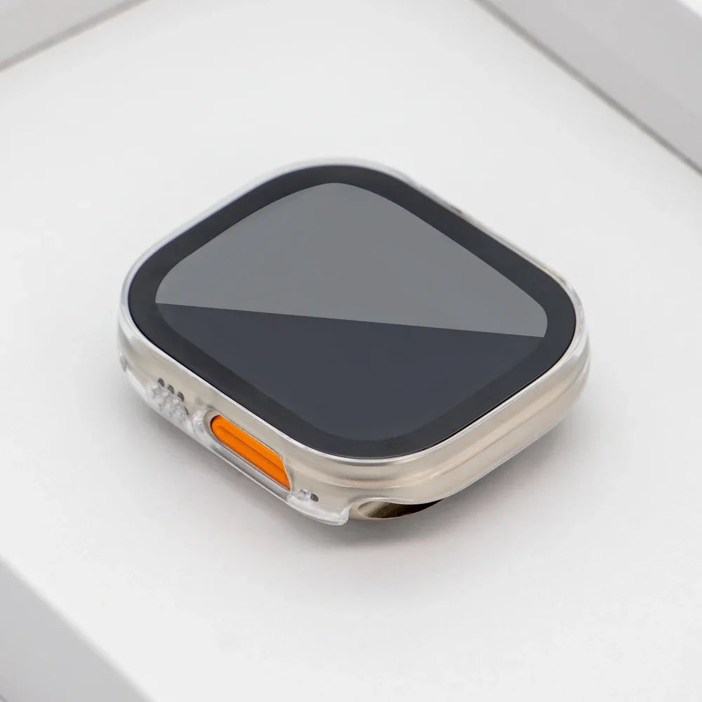 PrivacyGuard Tempered Glass Bumper for Apple Watch