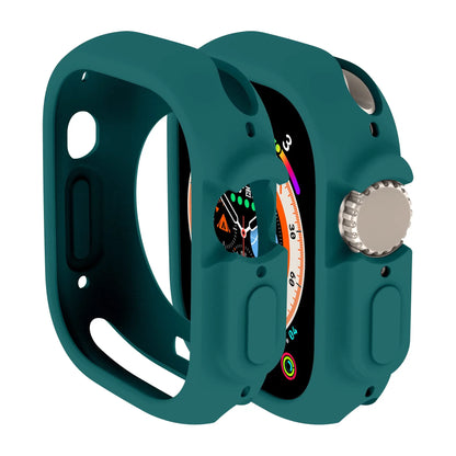 All-Round Shockproof Protective Silicone Bumper for Apple Watch Ultra3 2 49mm (Scratch-Resistant)