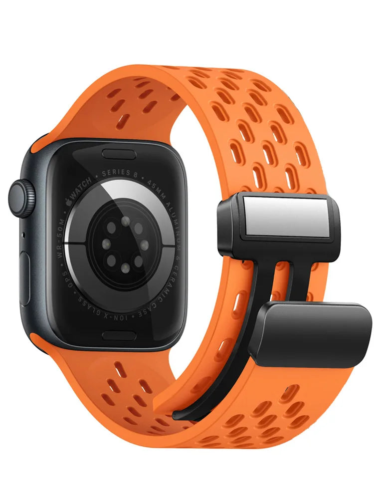 Magnetic Breathable Band for Apple Watch