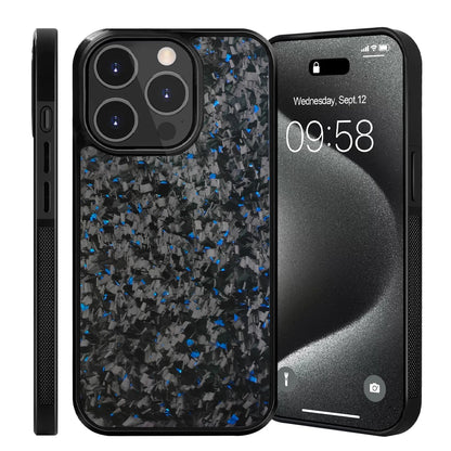 Real Carbon Fiber Armor Shockproof Cover for iPhone 15 (Wireless Charge)