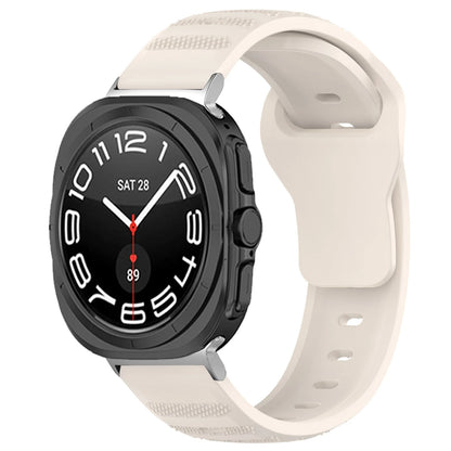 Smooth Sports Silicone Band for Samsung Galaxy Watch 7 Ultra