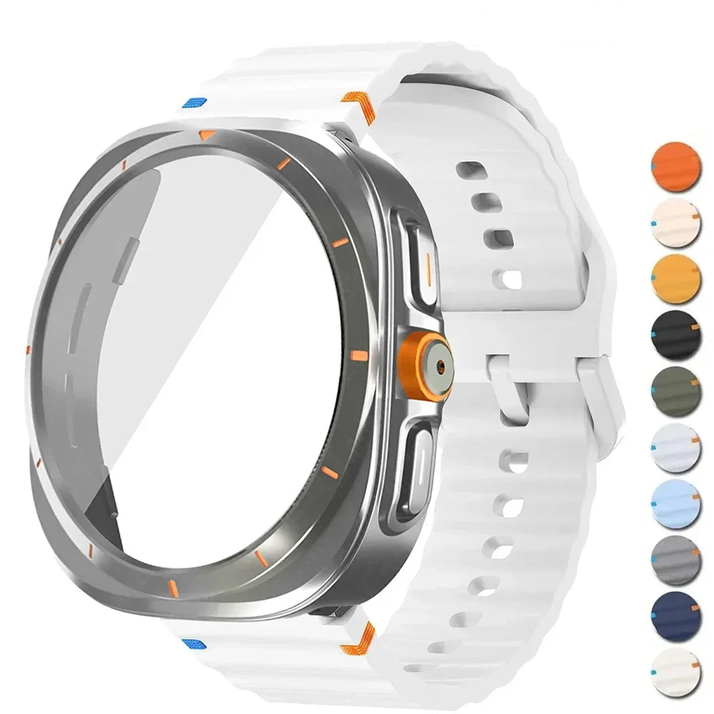 Samsung Galaxy Watch (Ultra} 7 6 5 4- 40mm 44mm (Tempered Glass Screen Protector)
