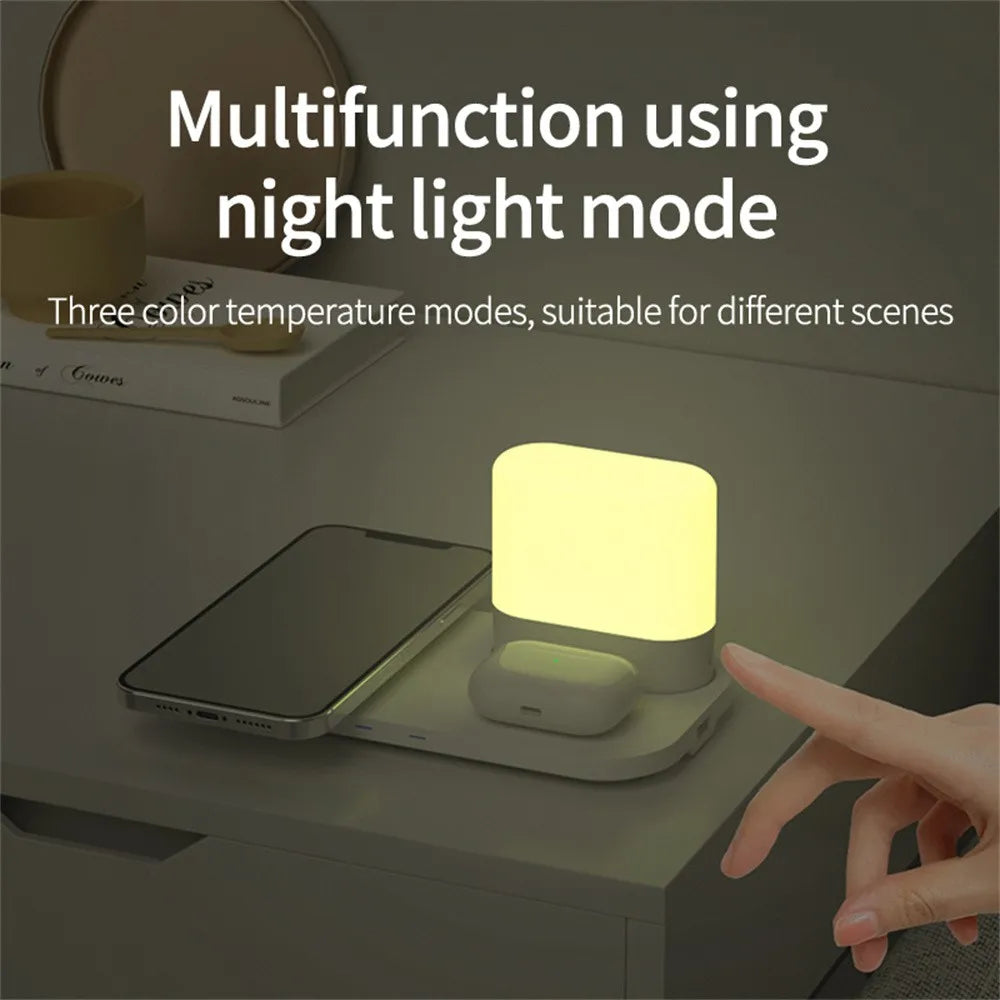 GlowCharge Wireless Dock with Ambient Night Light