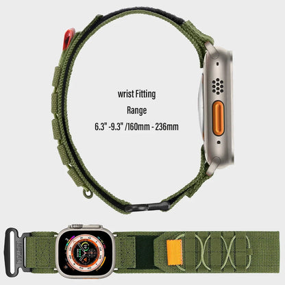 Tactical Strap for Apple Watch (Nylon Alpine Trail Loop)