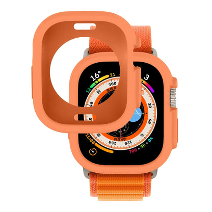All-Round Shockproof Protective Silicone Bumper for Apple Watch Ultra3 2 49mm (Scratch-Resistant)