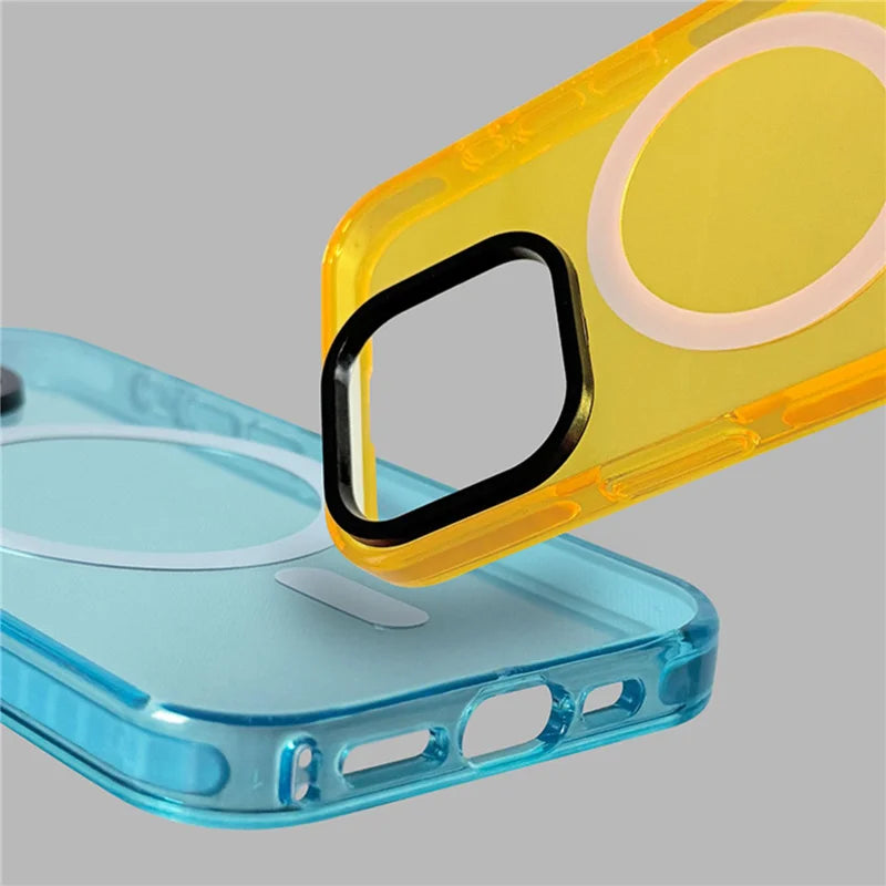 Clear Mag Shockproof MagSafe Case for iPhone