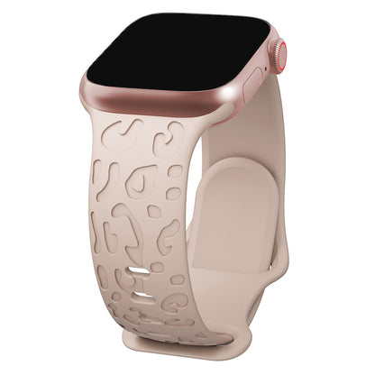 Wild Print Engraved Band for Apple Watch