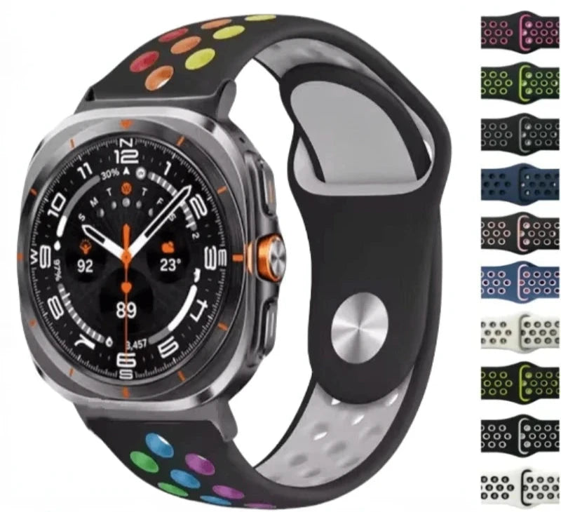 Soft Silicone Band for Samsung Galaxy Watch 7 Ultra 47mm