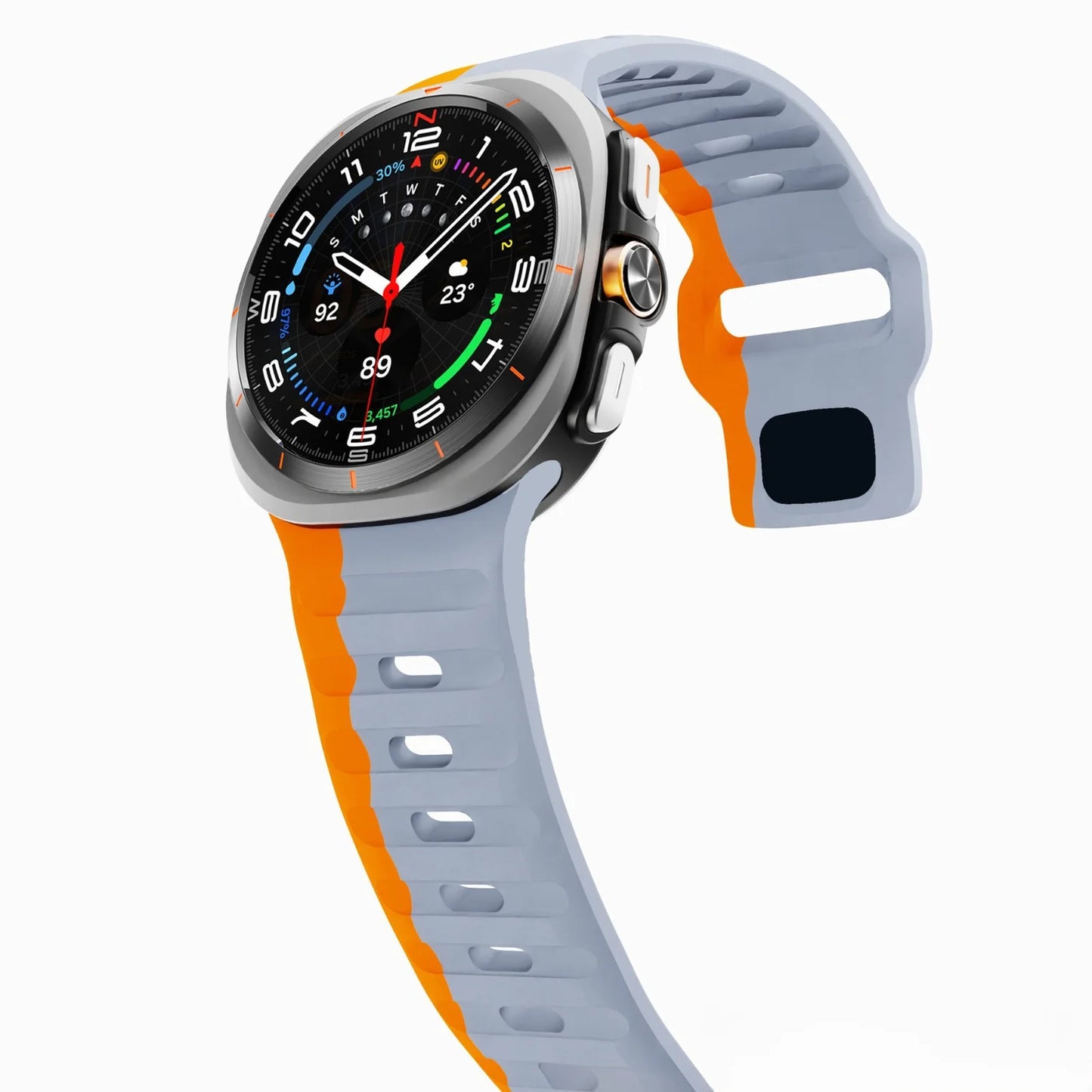 Silicone Band for Samsung Galaxy Watch 7 Ultra 47mm