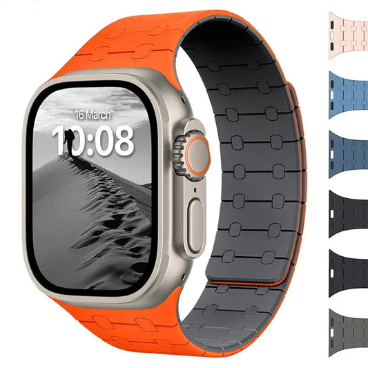 Silicone Magnetic Strap for Apple Watch