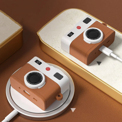 Retro Camera Earbuds Case for Airpods